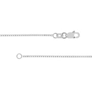 0.96mm Box Chain with Lobster Lock