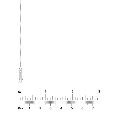 0.96mm Box Chain with Lobster Lock