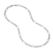 7.2mm Light Concave Figaro Chain Pear Shape Lock EndCap