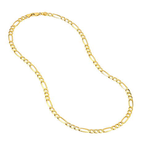 5.8mm Light Concave Figaro Chain