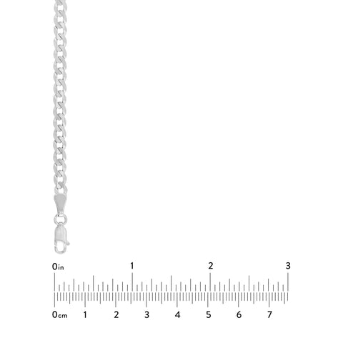 4.50mm Curb Chain with Lobster Lock