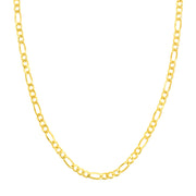 4.90mm Hollow Cuban Figaro Chain