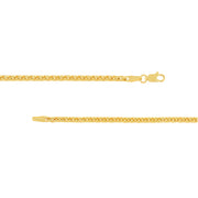 2.7mm Solid Round Box Chain with Lobster Lock