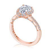 Pear Bloom Engagement Ring