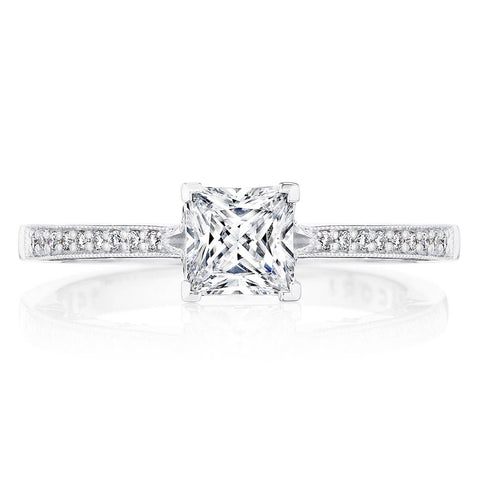 Princess Solitaire Engagement Ring