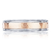 Two-Tone Finish Wedding Band