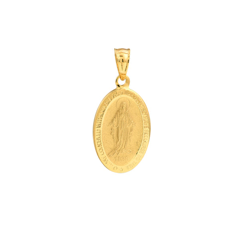 Oval Blessed Mary Medal