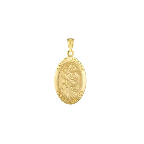 Large Oval St. Joseph Medal