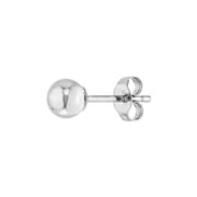 4mm Polished Ball Stud Earrings