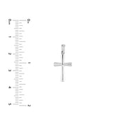 Graduated Cross Pendant