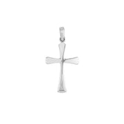 Flare-edged Cross Pendant