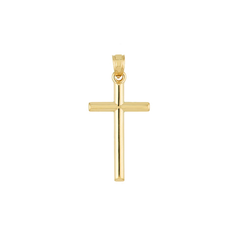 Small Polished Cross Pendant