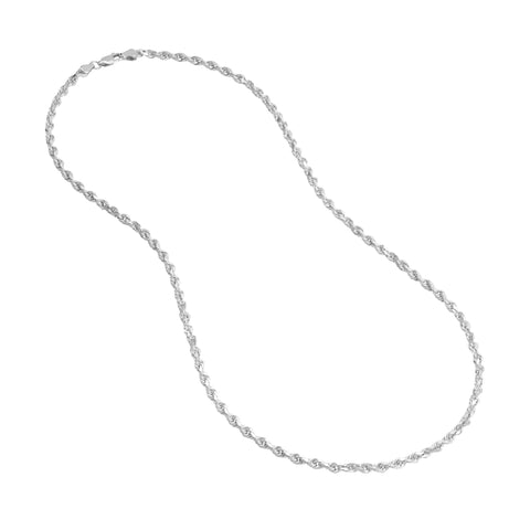 3.8mm D/C Rope Chain with Lobster Lock