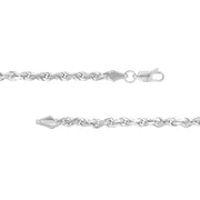 3.8mm D/C Rope Chain with Lobster Lock