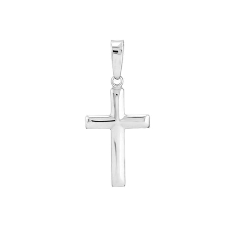 SS Knife Edged Cross Pendant