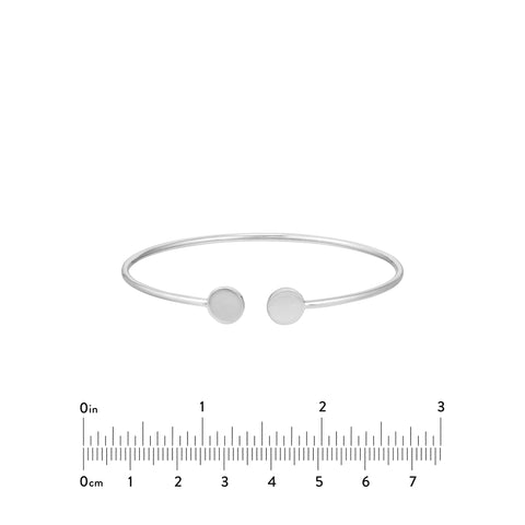 Disc Cuff Bangle