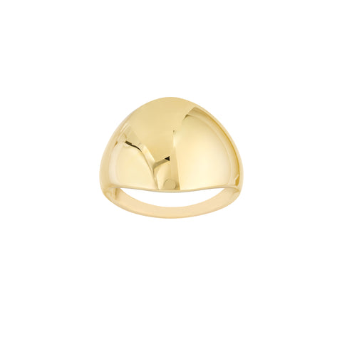 Graduated Dome Signet Ring