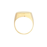 Engravable Oval Signet Ring