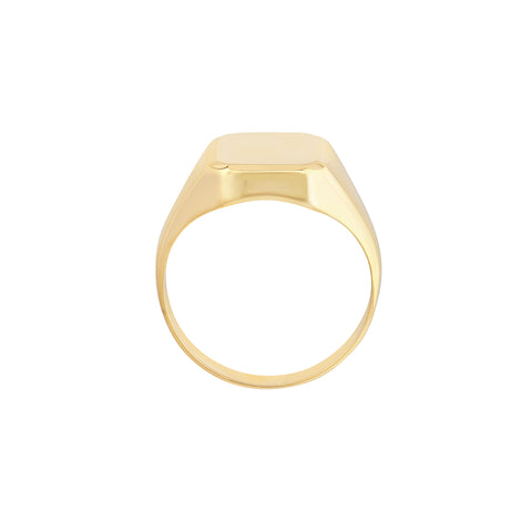 Engravable Rectangle Signet Ring