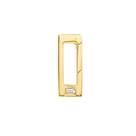 Rectangular Diamond Push Lock