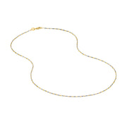 Two-Tone Brilliant-Cut Chain