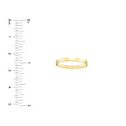 2mm High Polished Band