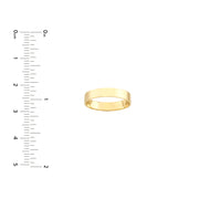 3.70mm High Polished Band