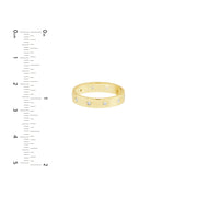 Flush Set Diamond Band