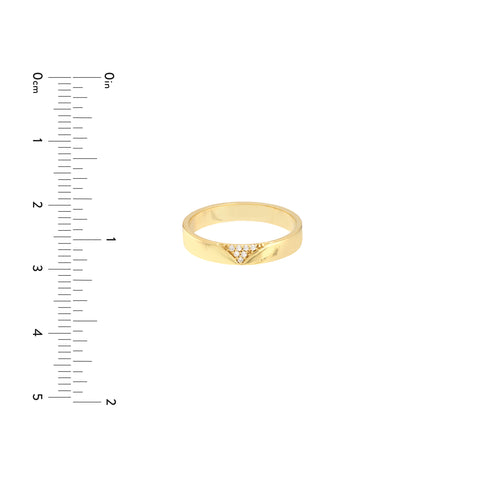 Diamond V-shape Band