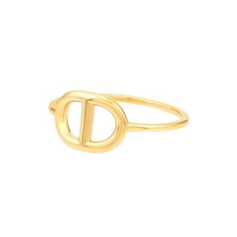 Puff Mariner Link Design Ring