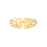 Open Chevron Cuff Ring