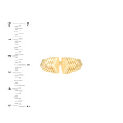 Open Chevron Cuff Ring