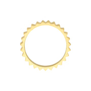 Fluted Band Ring