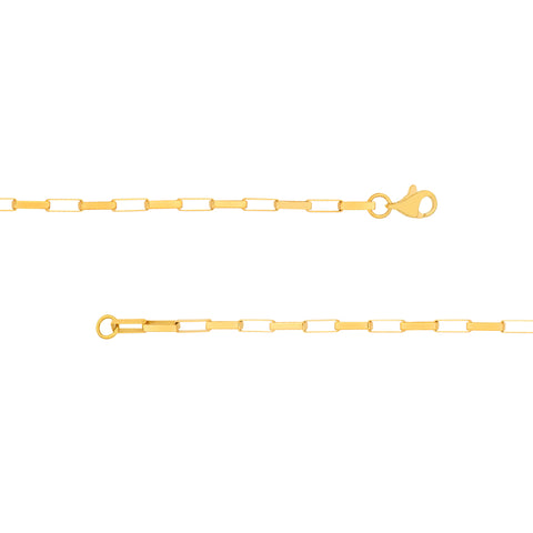 Fancy Long Link Box Chain