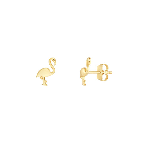 Flamingo Stud Earrings