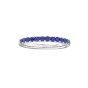 Sapphire Gemstone Stackable Band