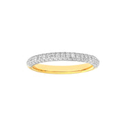 Diamond Pave Stackable Band (5/8tcw)