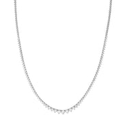 Diamond Graduated Tennis Necklace (5-1/4tcw)