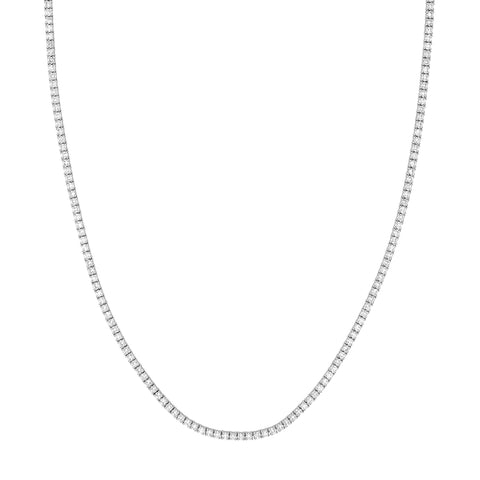 Diamond 18 Tennis Necklace (6tcw)