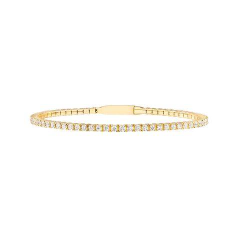 Diamond Eternity Flexi Tennis Bangle (2-5/8tcw)