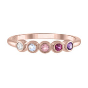 My Story The Senna Ring in Pink and 14K Rose Gold