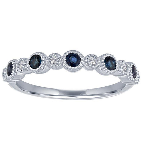 My Story The Ana Ring in Sapphire 14K White Gold