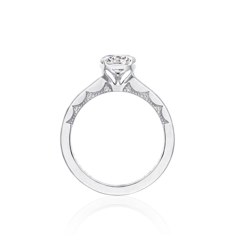 P100RD6.5FW 14k white gold diamond ring .06ct
